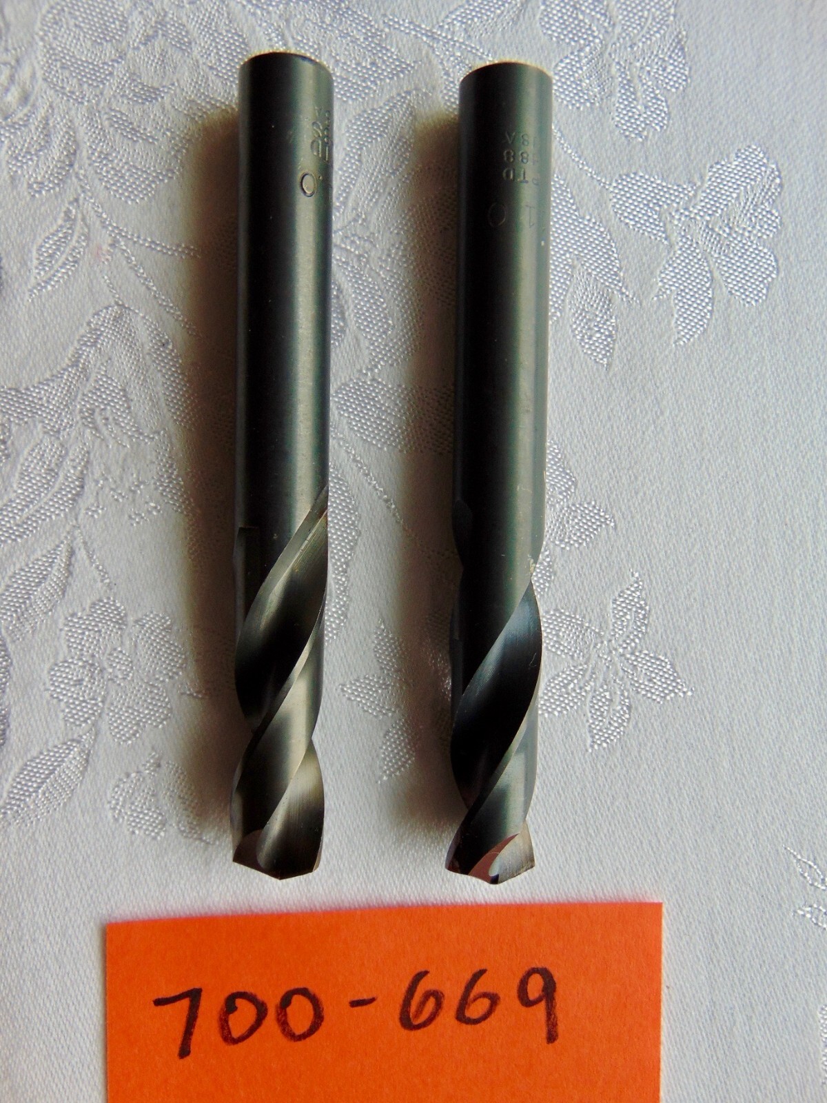 Lot of Two (2) PTD 11.0mm x 95mm Twist Drill, Screw machine length