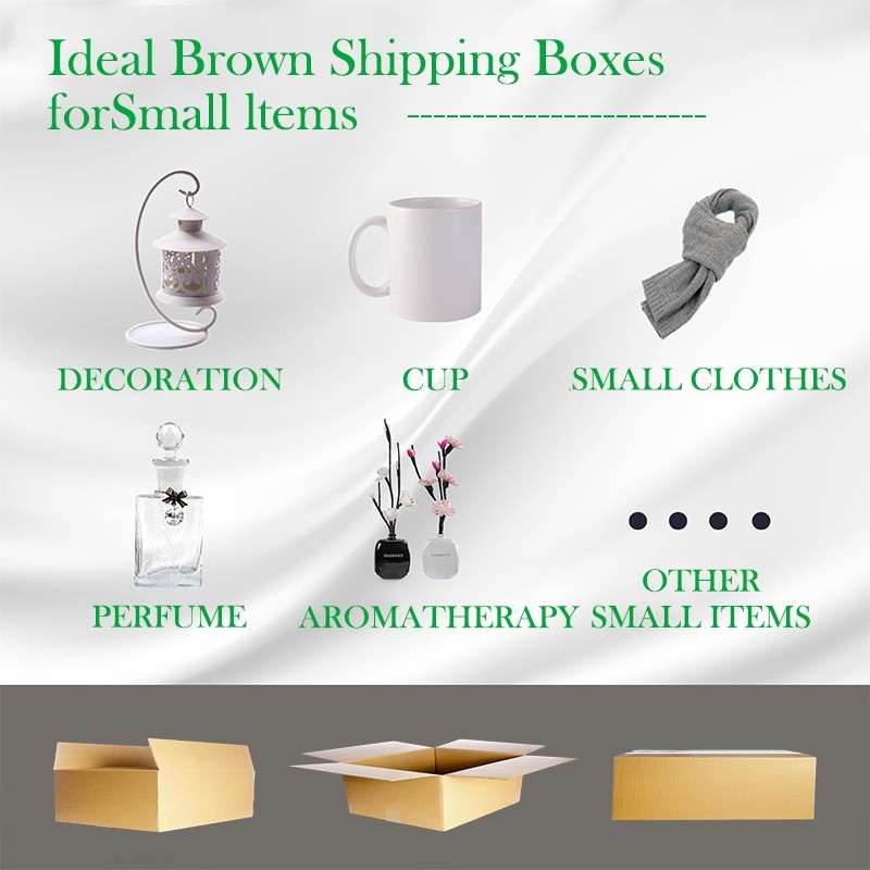 Shipping Boxes 14 x 10 x 6 in., 6/12 Pack | For Packaging, Moving, and Storage