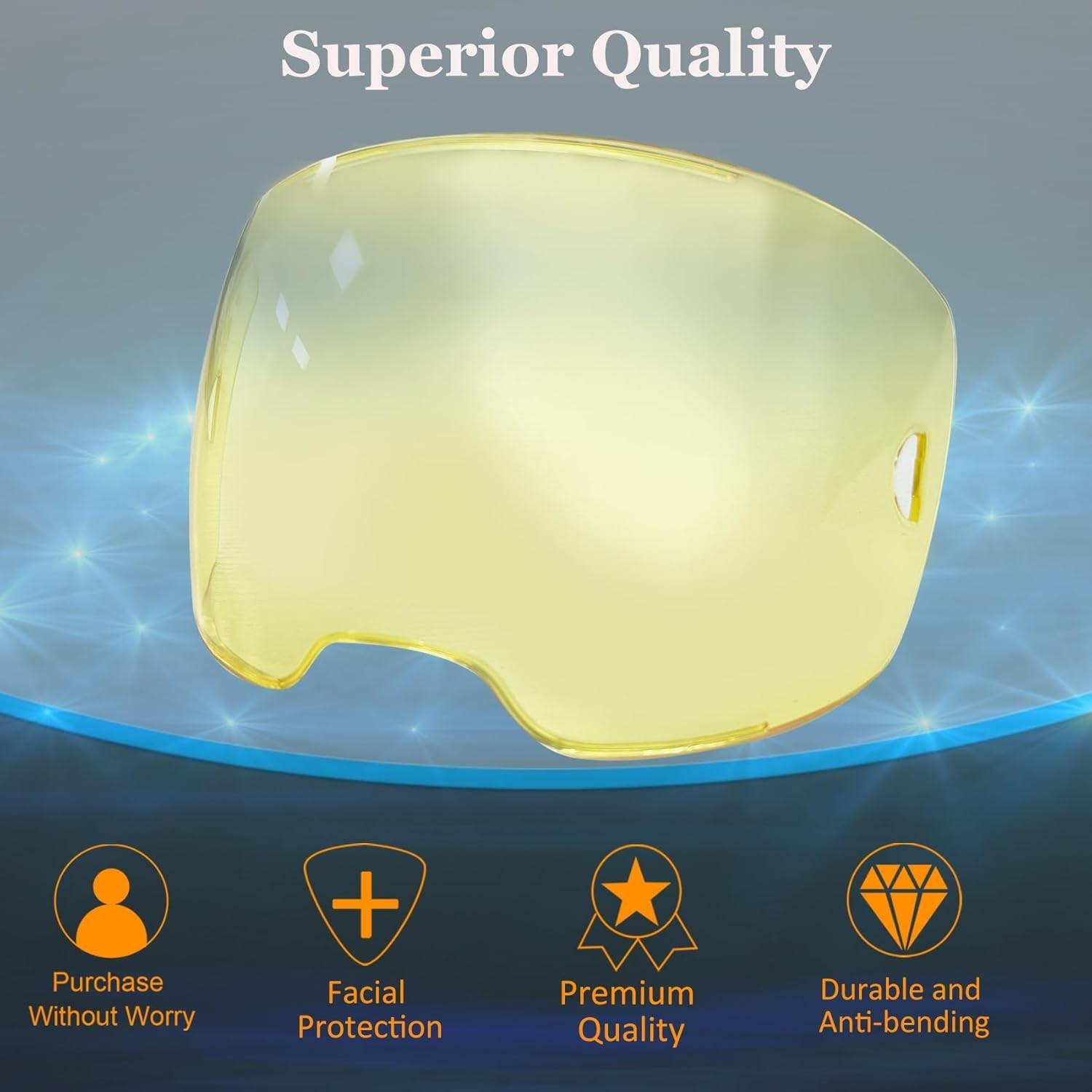 High Clarity Lens Replacement for ESAB Sentinel A50 – 5 Pack for Clear Vision