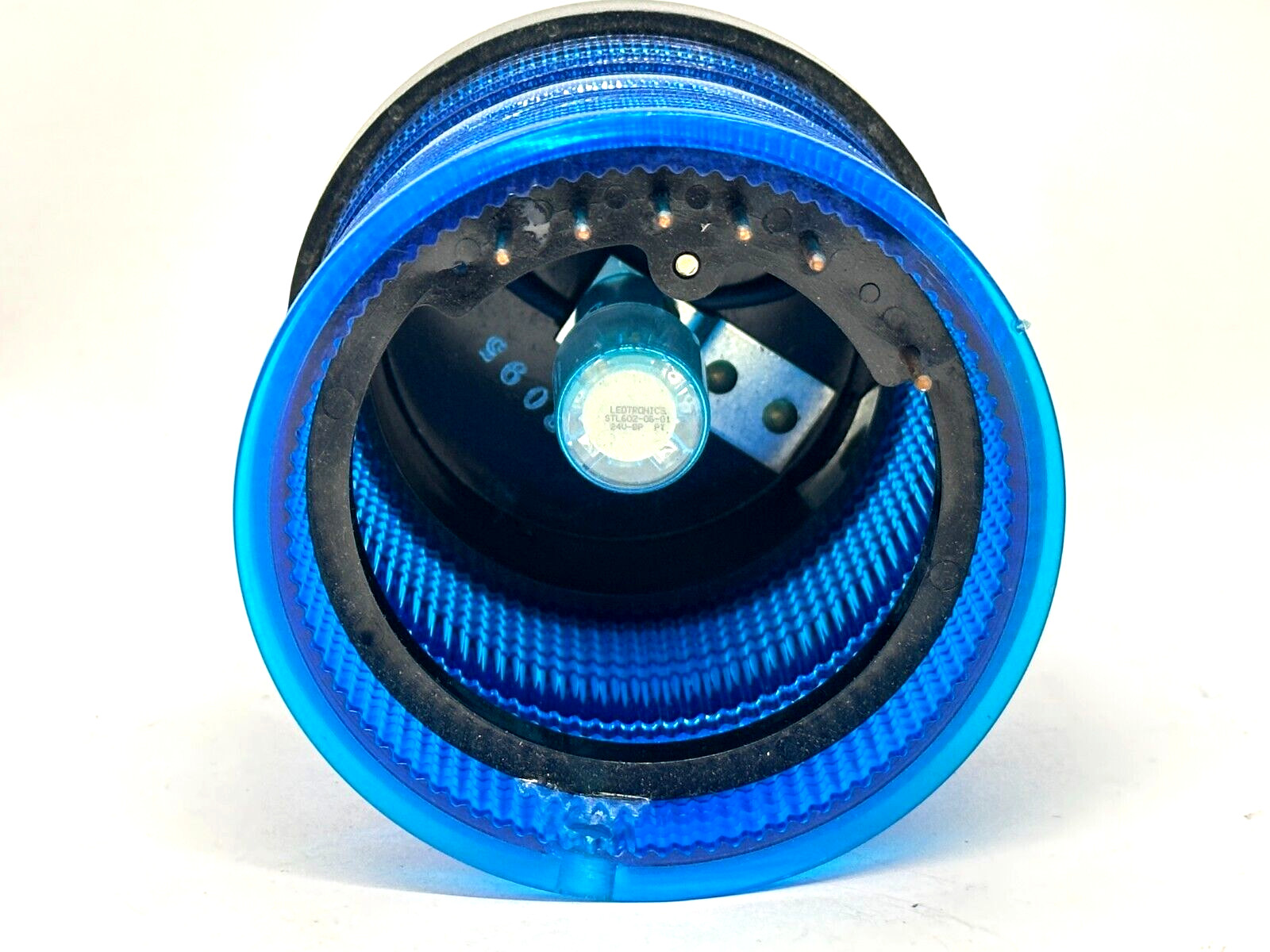 Edwards 101SINB-G1 AdaptaLight 101 Series Stackable Beacon Light Blue .61A 24VDC