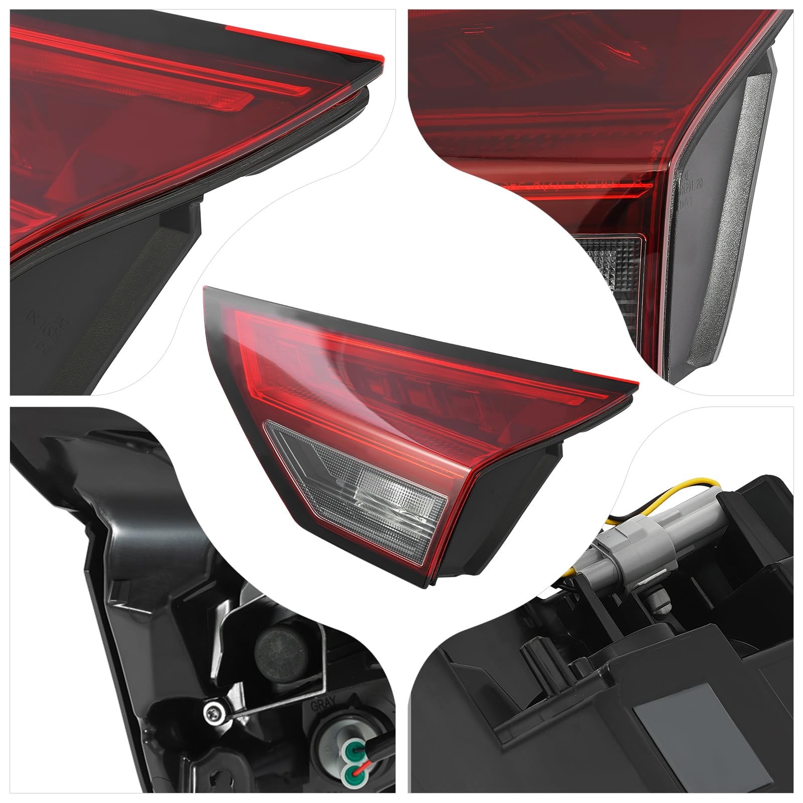 2021-2023 Nissan Rogue Inner Tail Light RH 26555-6RR1A/26550-6RR1A