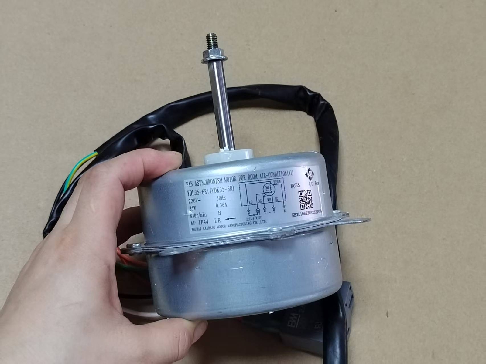 Universal air conditioner outside motor motor fan motor YDK35-6R