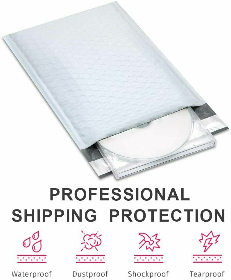 8.5×12 #2 Poly Bubble Mailers Padded Shipping Envelopes Self Seal Choose Color