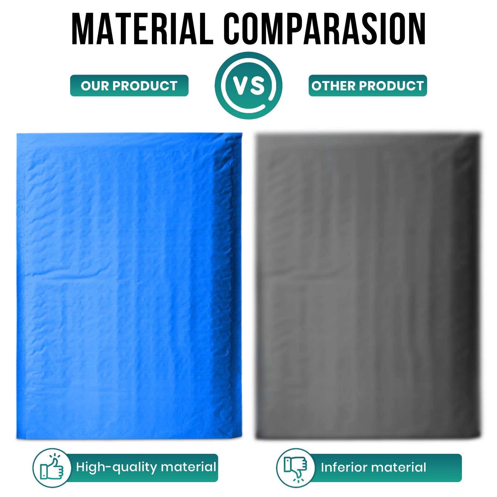 ANY SIZE POLY BUBBLE MAILERS SHIPPING MAILING PADDED BAGS ENVELOPES COLOR