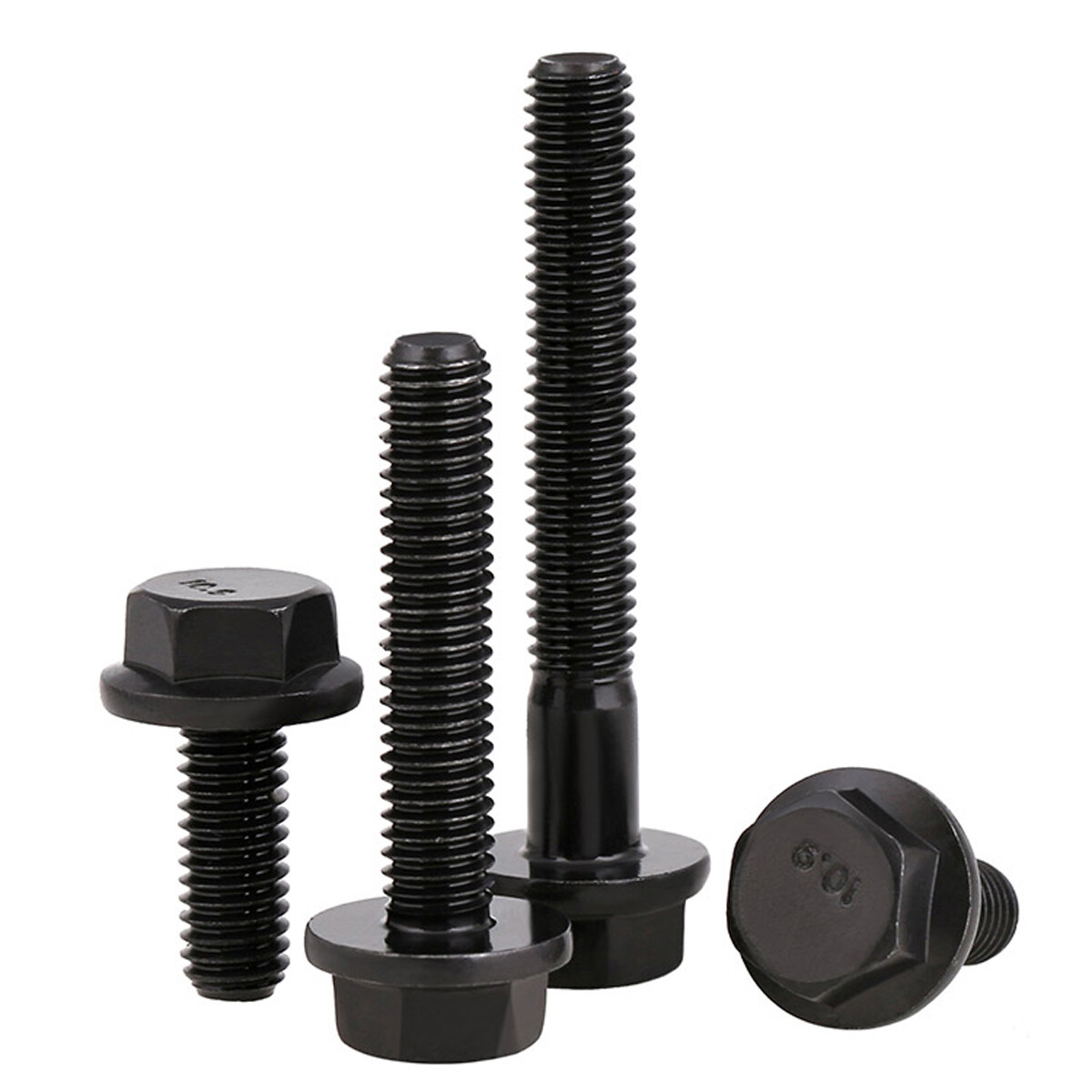 M6 M8 M10 M12 M16 Hex Head Flange Bolts Hexagon Washer Head Screws Grade 10.9