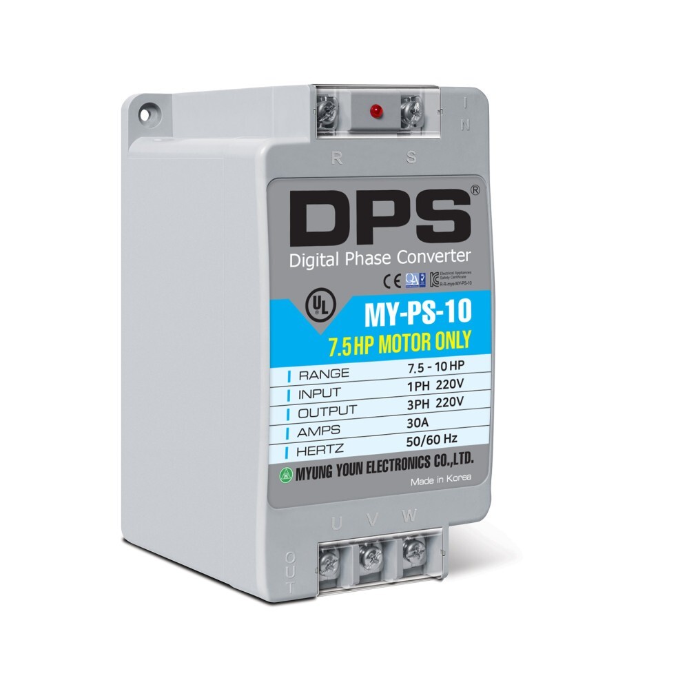1 Phase to 3 Phase Converter, Must be only used on 7.5HP(5.5kW) 23Amps 200V-240V