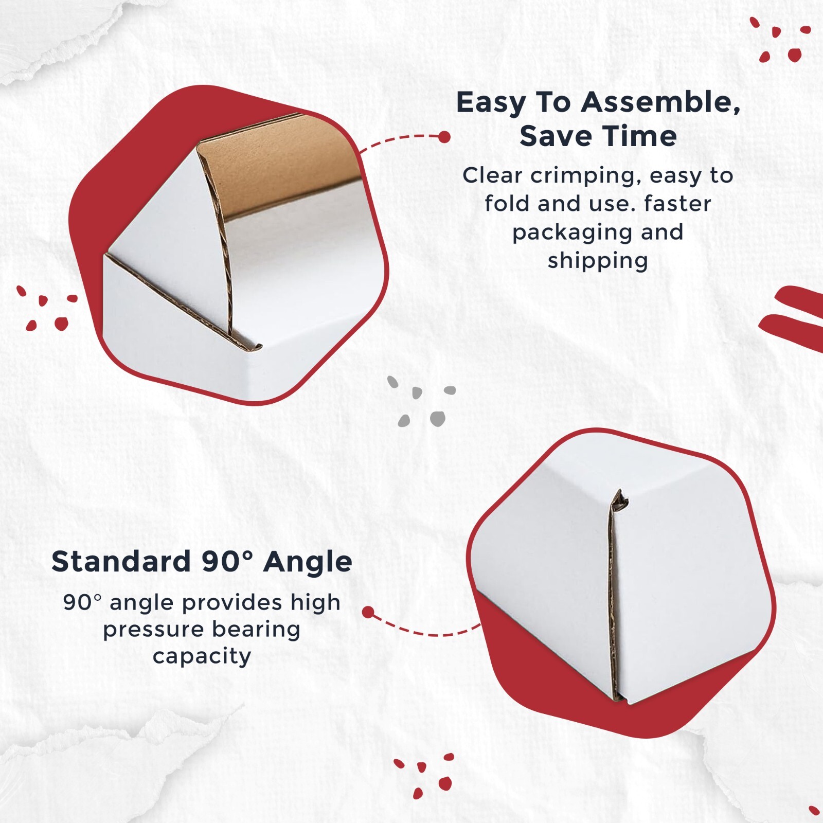 White Corrugated Mailers MANY SIZES 50 100 200 Shipping Packing Boxes Box Mailer