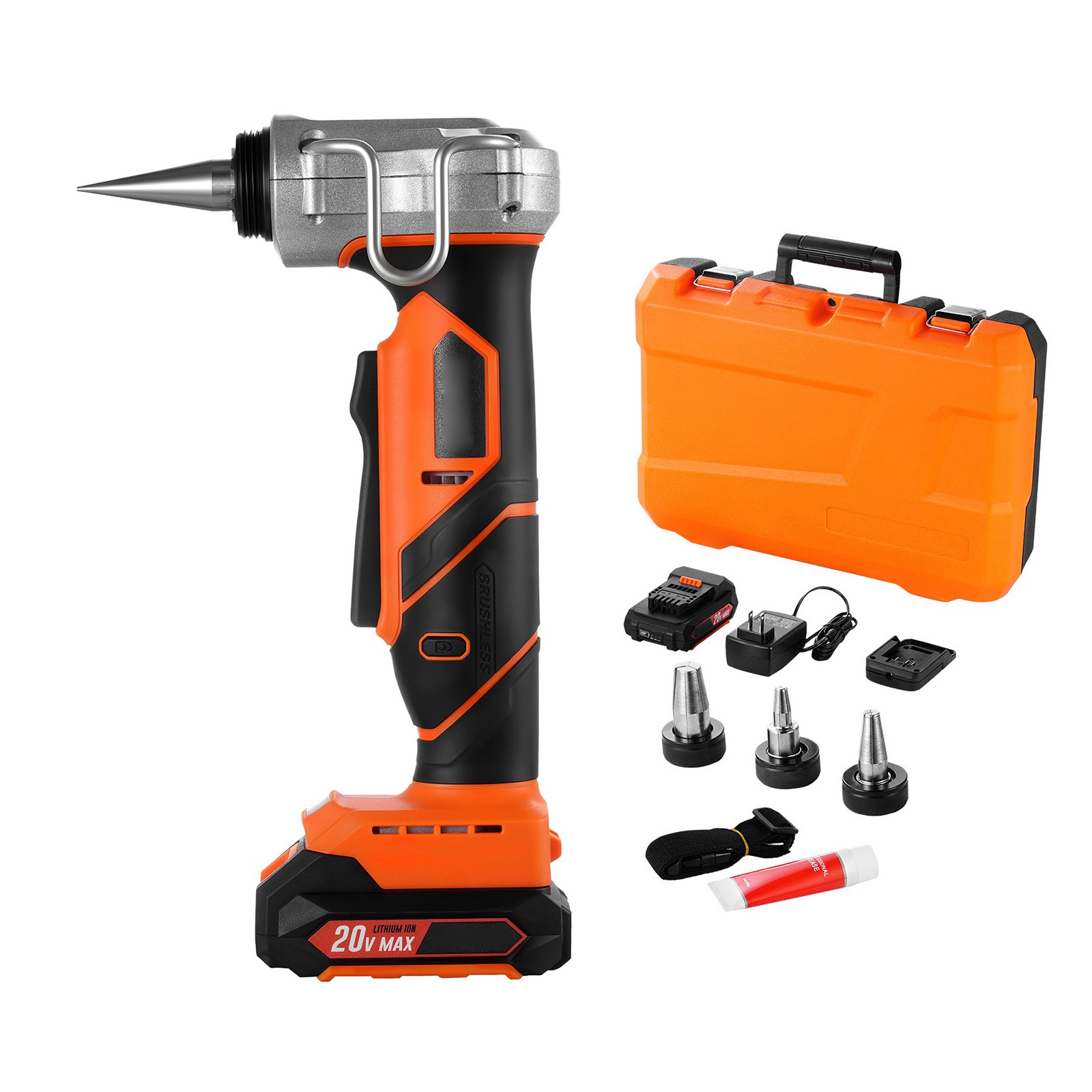 Uimoso Cordless Electric Tube Expander 20V Max 1/2″, 3/4″, and 1″ PEX-A Pipes