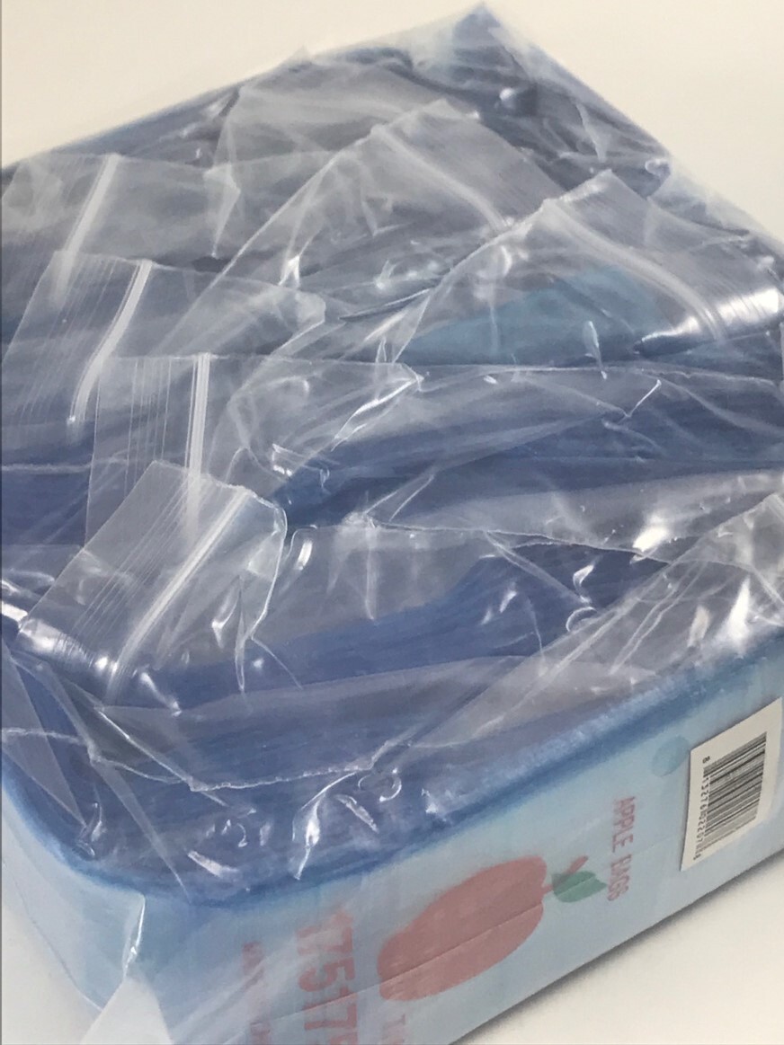 BLUE Apple Bags Liquidation 1000 bags, 10,000 bags, 50k bags (CHOOSE SIZE)