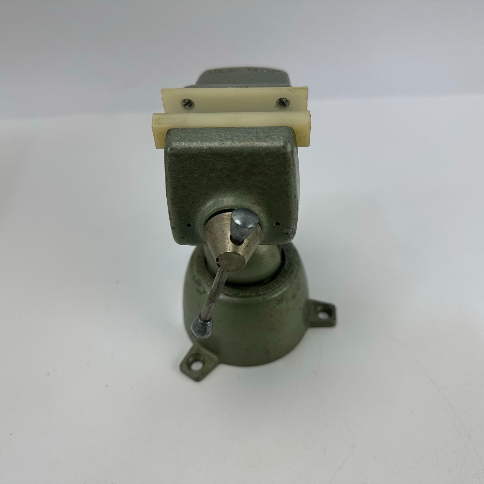 Vintage Panavise Vise Patent Num. #289068 Light Green Metal