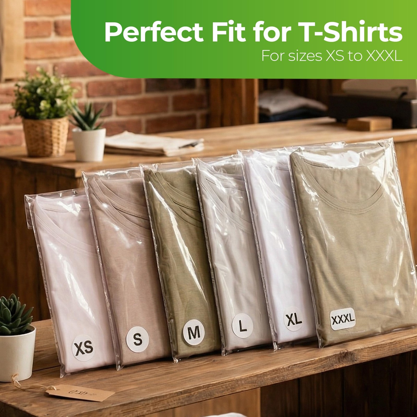 Self Sealing Cellophane Bags 9×12 Inch – 100 Count T Shirt inches, Clear