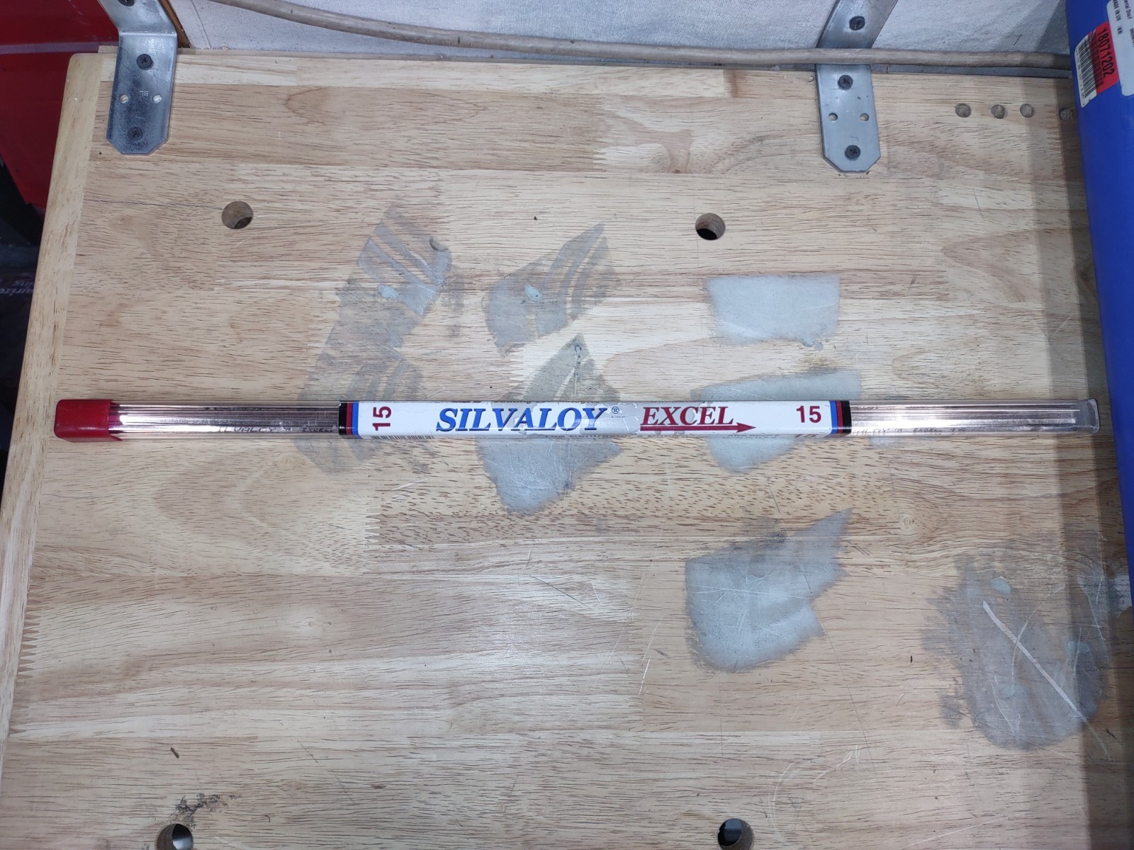 Wolverine Silvaloy 15 Silver Brazing Rods .050″ x 1/8″ 28 Sticks Sil-fos
