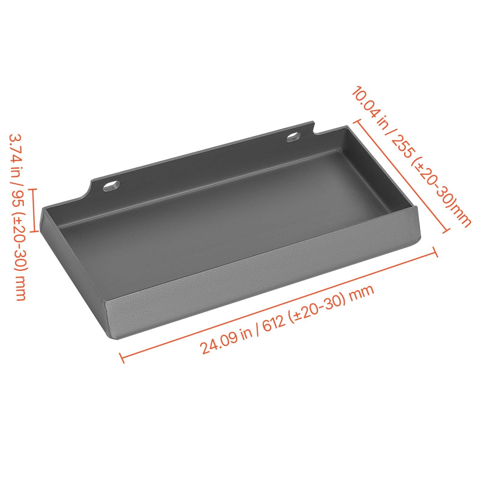Uimoso 1/4″ Skid Steer Mount Plate Steel Mini Quick Attachment Adapter Loader