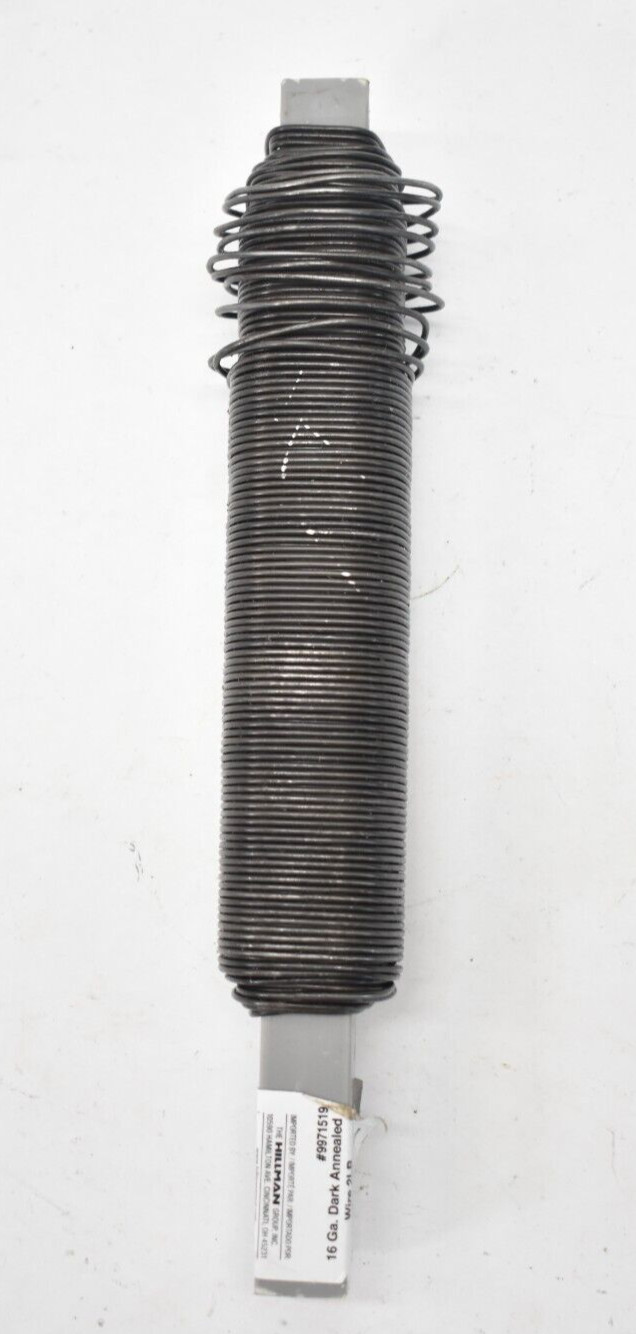 Hillman Dark Annealed Wire 16 Gauge Stove Pipe Mechanic Hay Baling 2lb Set