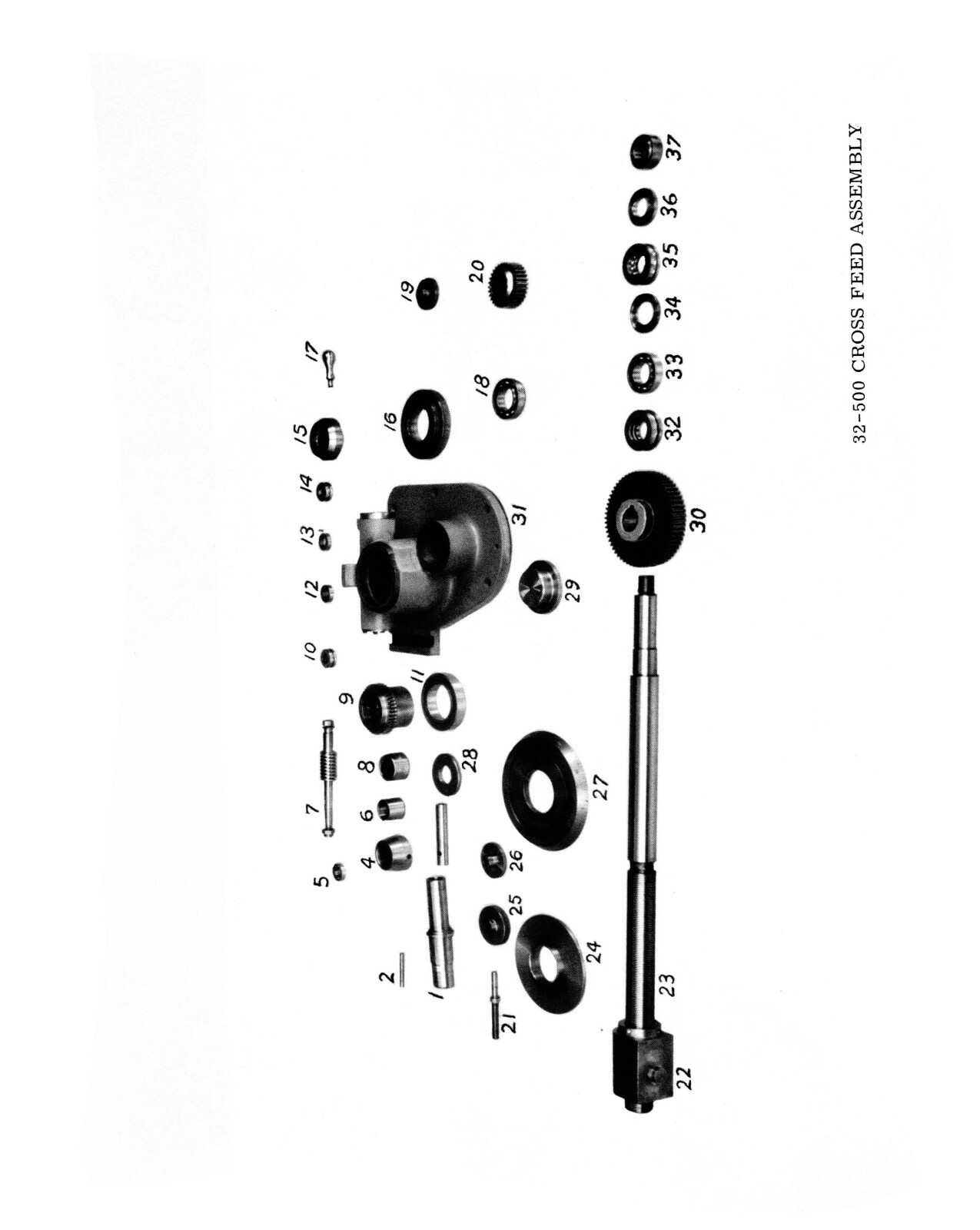 Covel #32 Universal & Tool Grinder Operator & Parts List Manual #1419