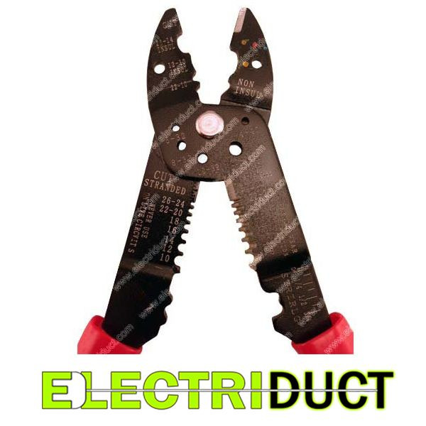 Multipurpose Wire Crimper, Cutter, Stripper – Electriduct