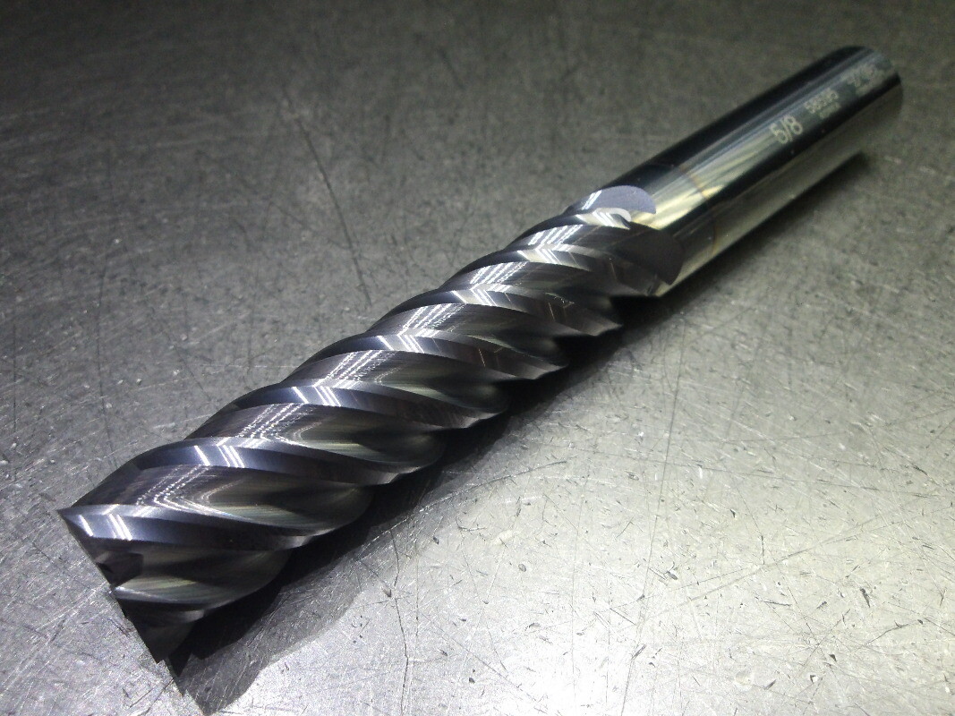 YG-1 5/8″ 5 Flute Long Carbide SQ Endmill 5/8″ Shank 58595TC (LOC3339)