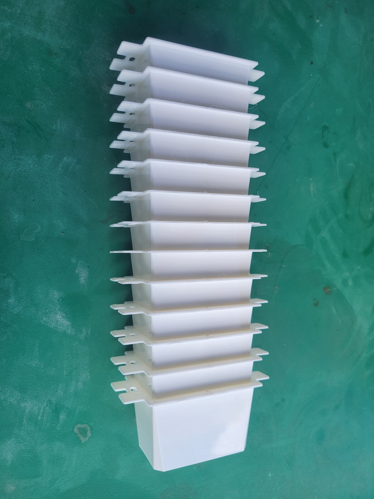 5 PACK BE2 Electrical Outlet Box Extender, 2-Gang, White, like Arlington