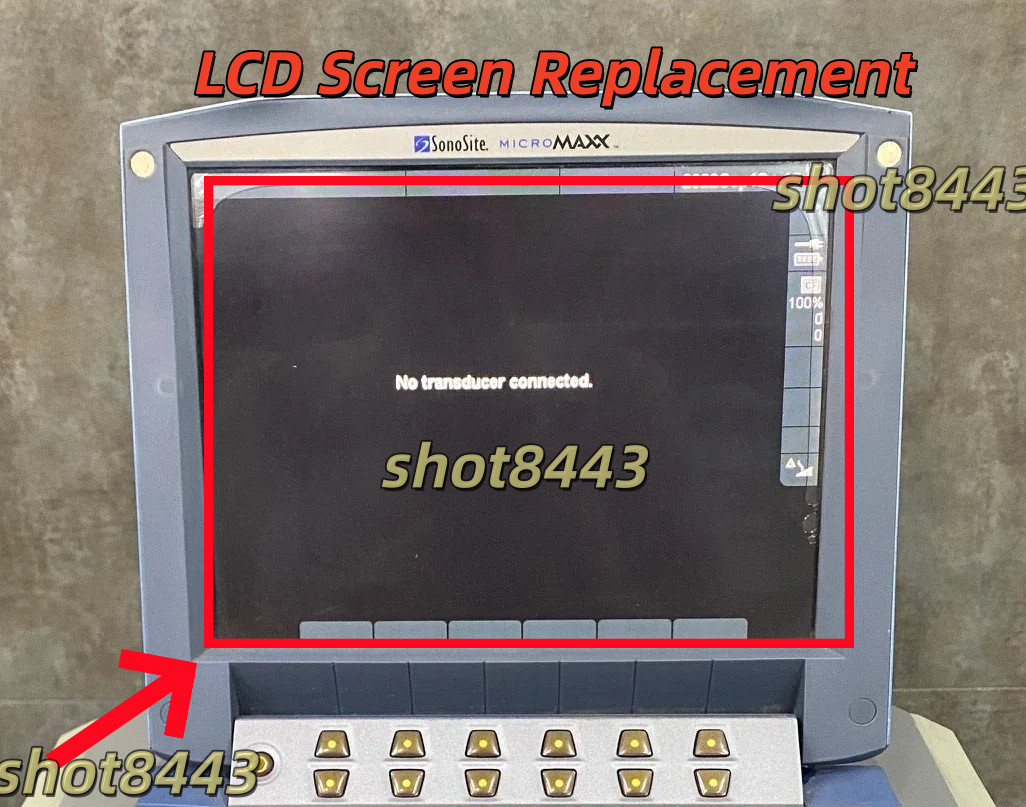 For SonoSite Micro Maxx Ultrasoind System LCD Display Screen Repair Replacement