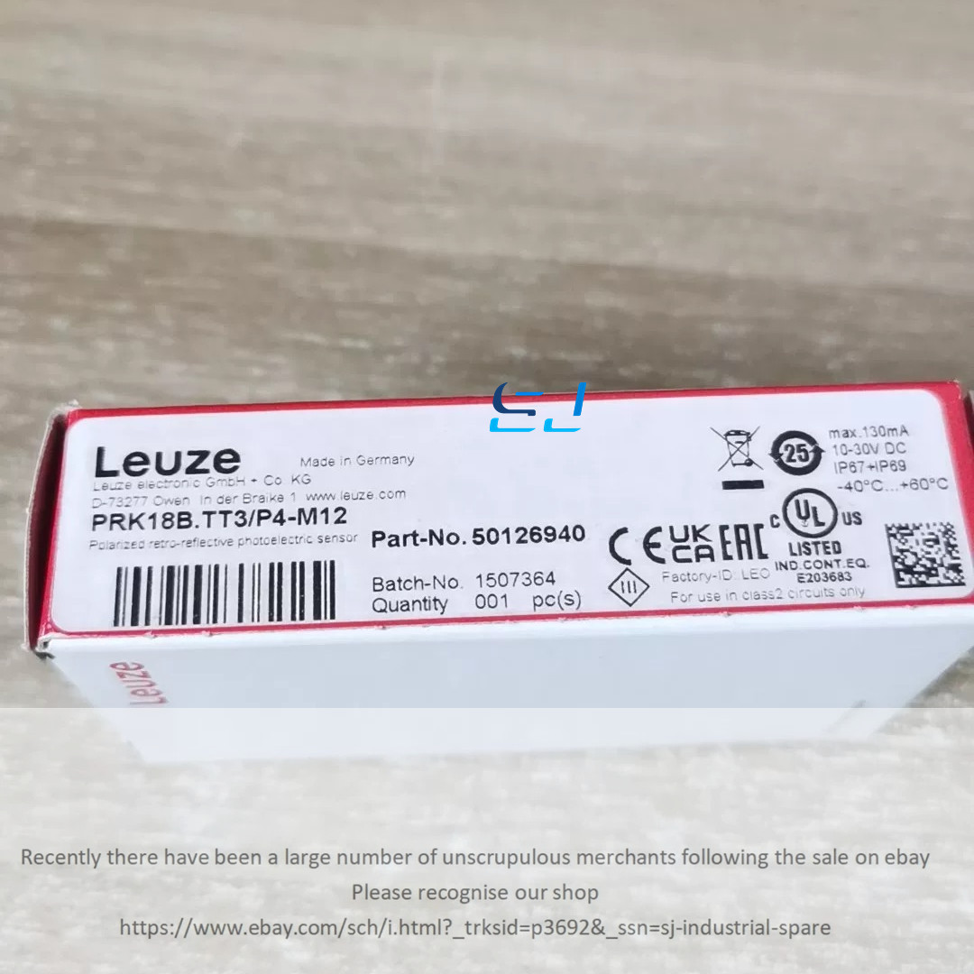 1PCS new For Leuze PRK18B.TT3/P4-M12 50126940 Photoelectric Sensor Free delivery