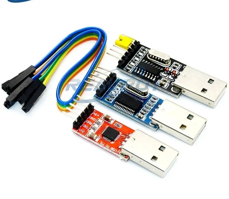 3PCS USB to TTL Module Set PL2303 CP2102 CH340G 5PIN UART for Arduino DIY