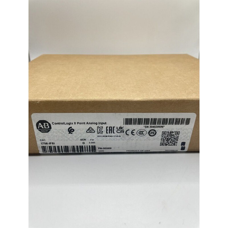 1PC New Sealed Allen Bradley 1756-IF8I Isolated Analog Input Module US Free Tax