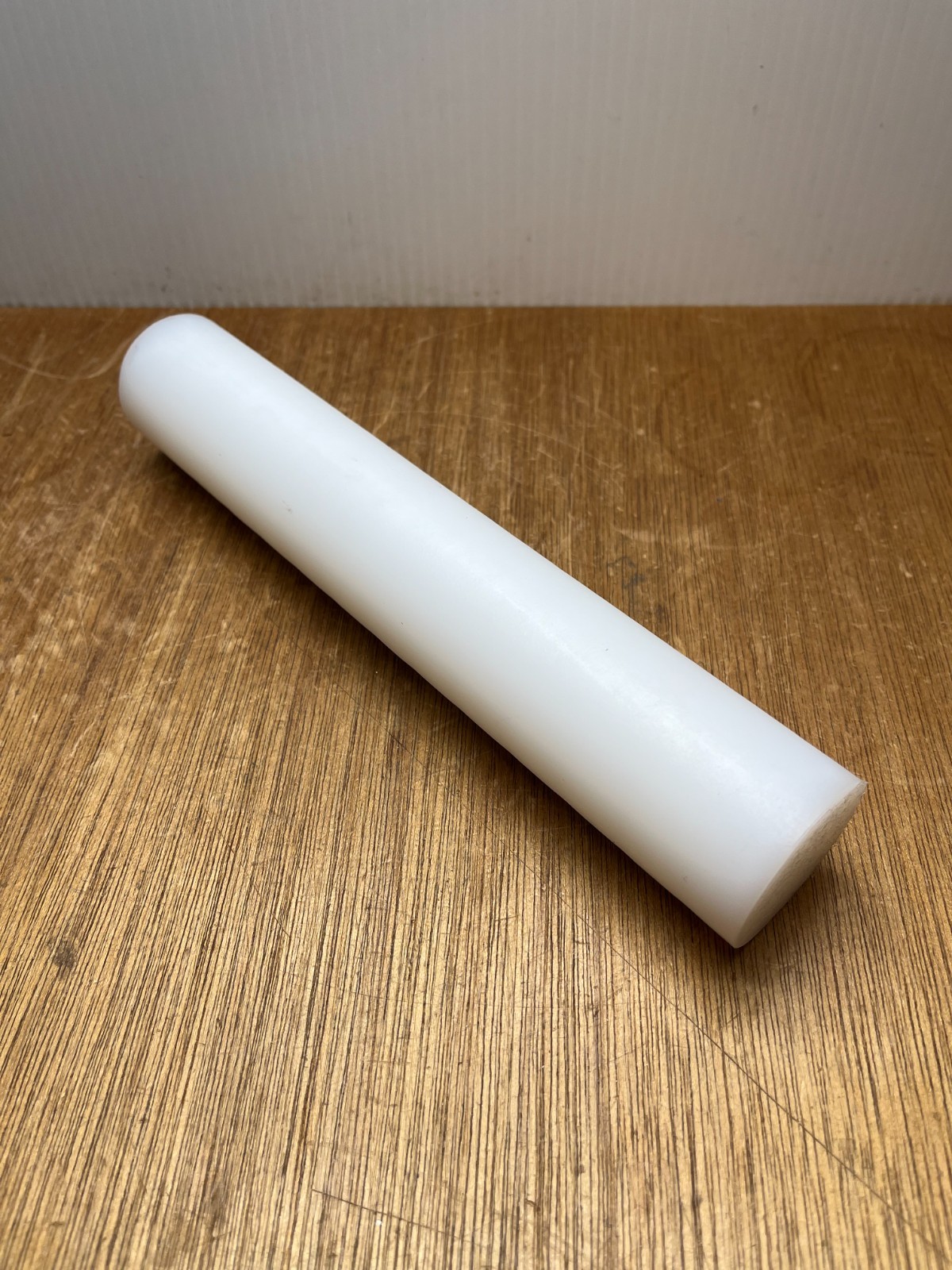 1-3/4″ Diameter X 10″ Length UHMW PE Plastic White Round Rod Bar Stock USA