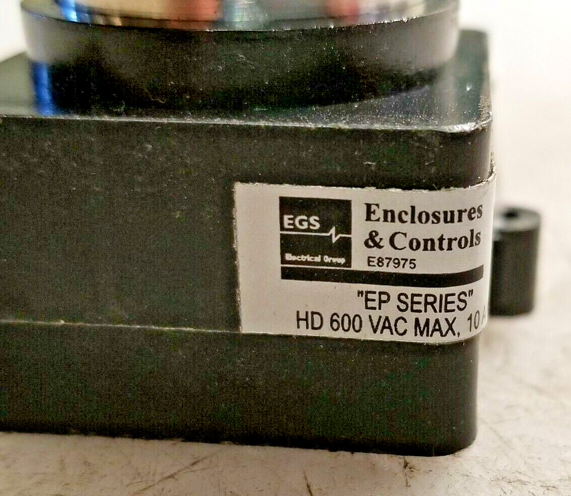EGS Hazardous Location “EP Series” Emergency Stop 600 VAC