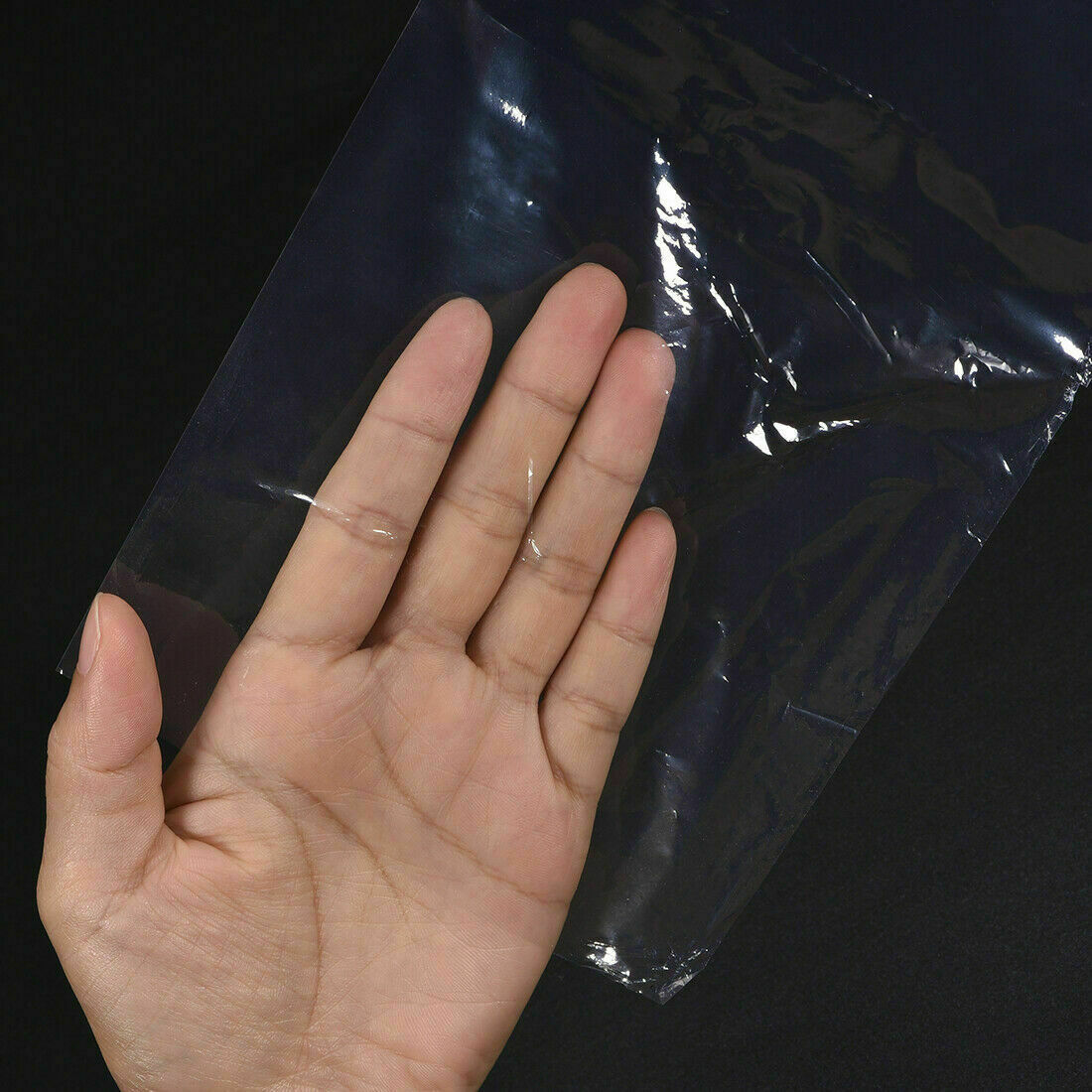 9″x14″ Clear Heat Shrink Wrap Bags PVC Film Gifts Bottles Candles Packing USA