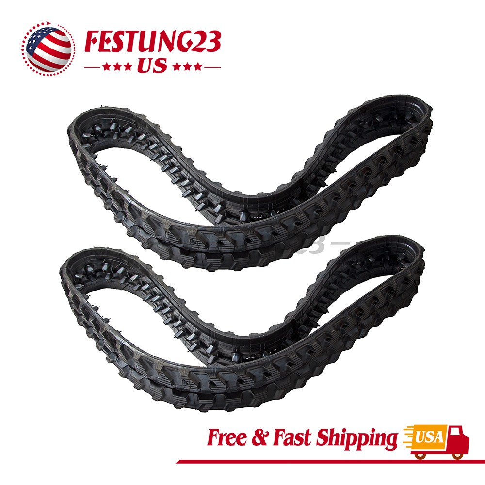 2 Pk 180x72x45 mm New Rubber Track for Bobcat MT85, Vermeer ABS – 7271923