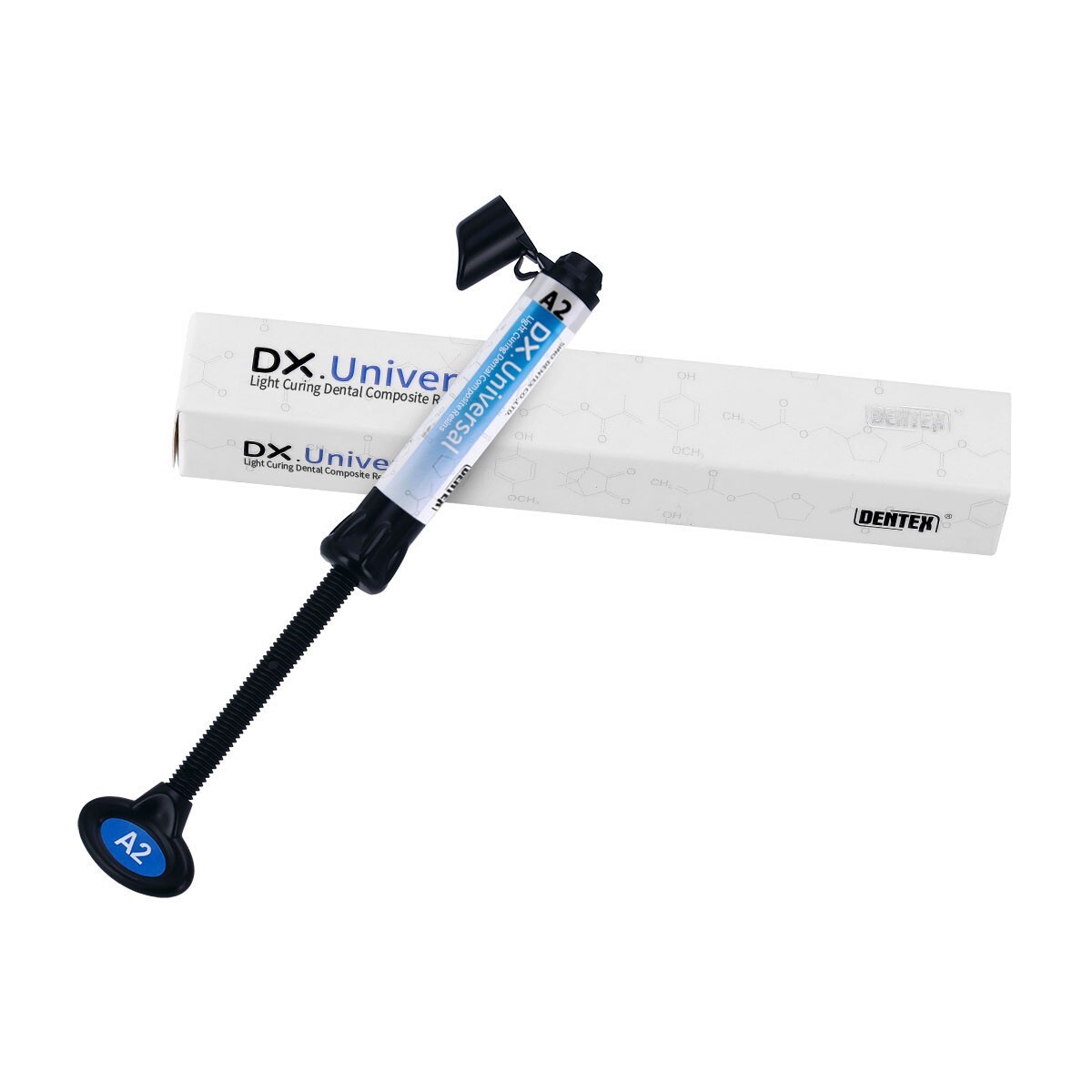 Dentex Dental Universal A1 A2 A3 A3.5 B1 B2 Recambio de Resina Compuesta de Foto
