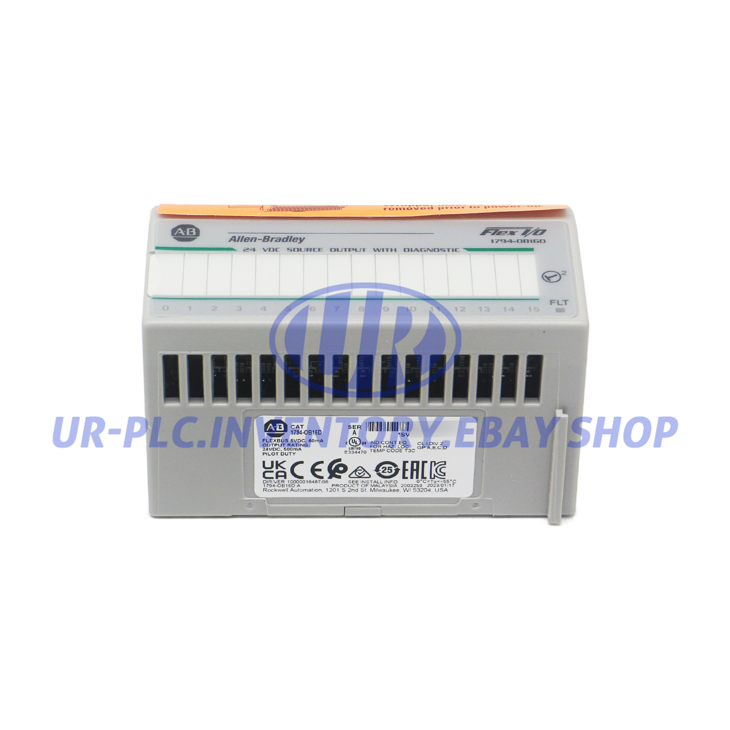 New Allen Bradley 1794-OB16D Flex 16 Point Digital Output Module