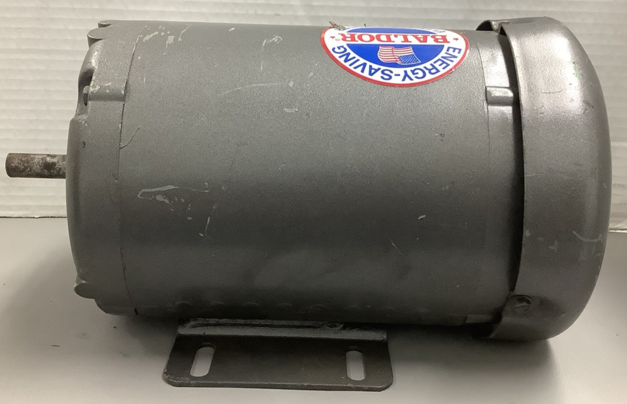 Baldor M3454 Industrial Motor 1/4HP 1725RPM 3-Ph 208-230/460V (R82)