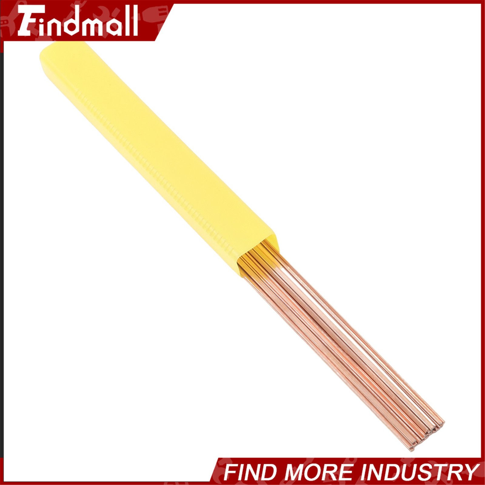 Findmall 21 Rods Brazing Rods 0.050″ x 1/8″ x 14″ Phosphor Copper Solder 0.5 lb