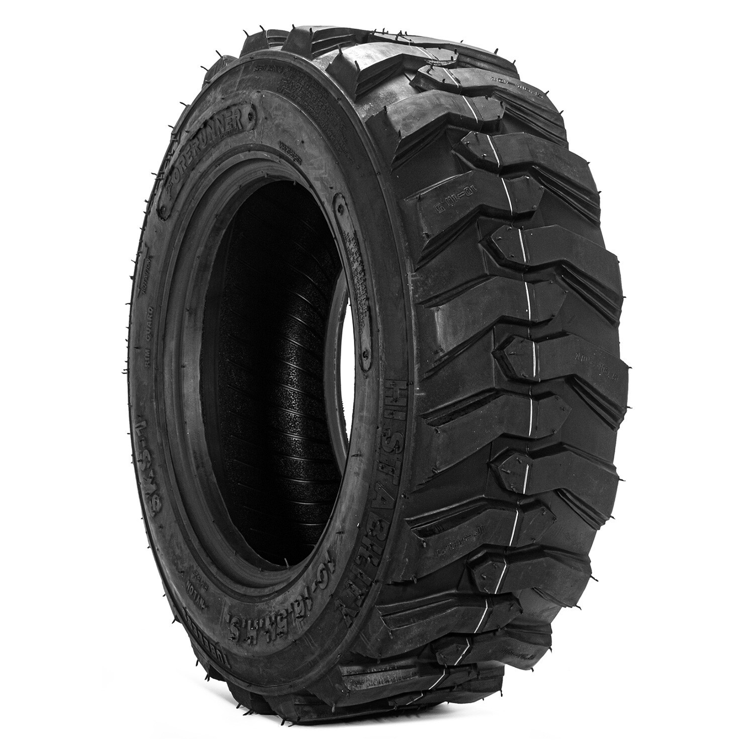 Set 4 10×16.5 Skid Steer Loader Tire 12 Ply 10-16.5 Heavy Duty for Bobcat