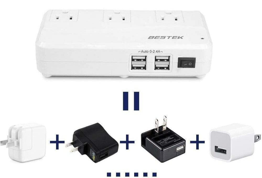 Voltage Converter 90V – 240V to 100V transformer BESTEK Japan Plug Adapter
