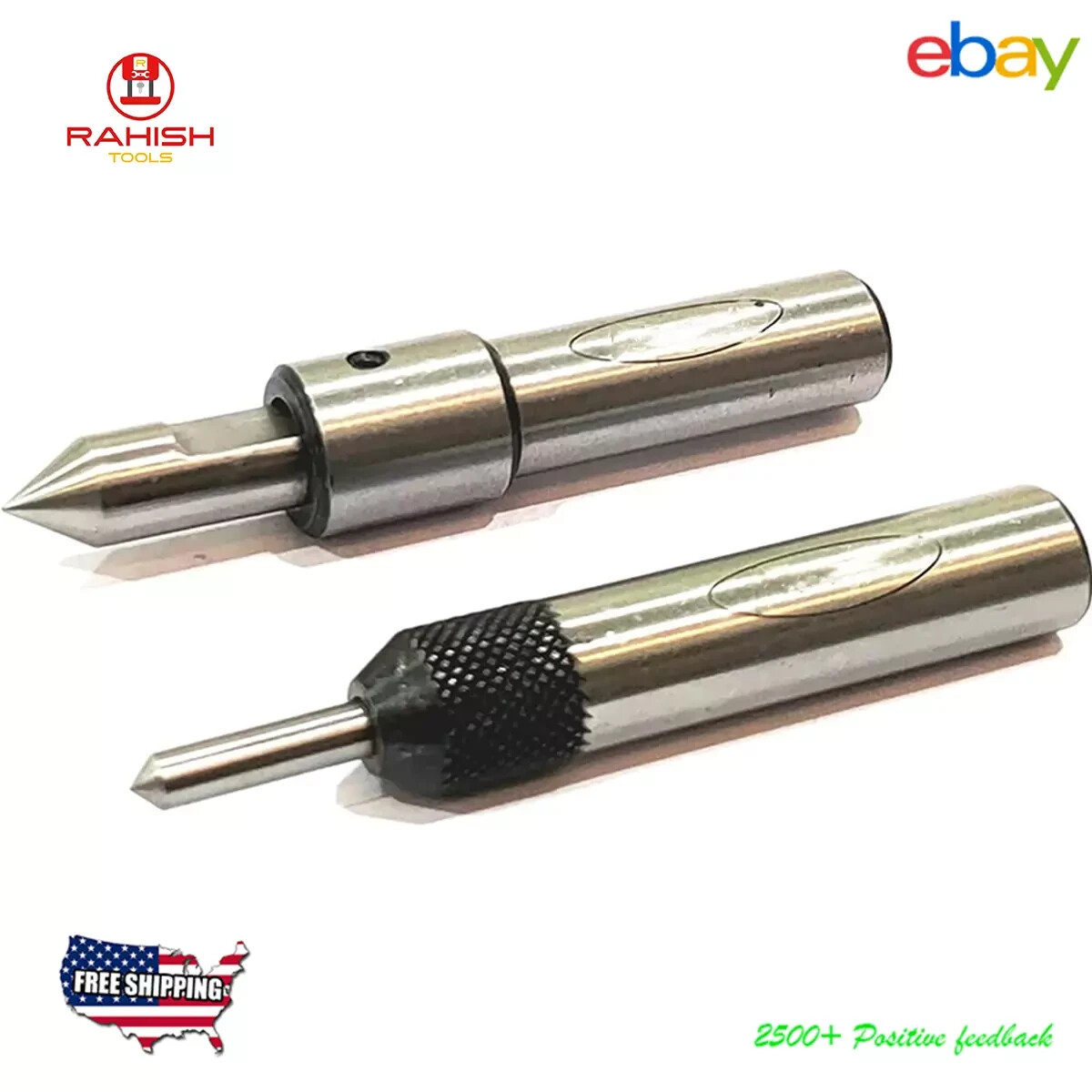 Spring Center Tap Guide Tool to Align Tap 2 Pcs Set for threading Lathe Mill Jig
