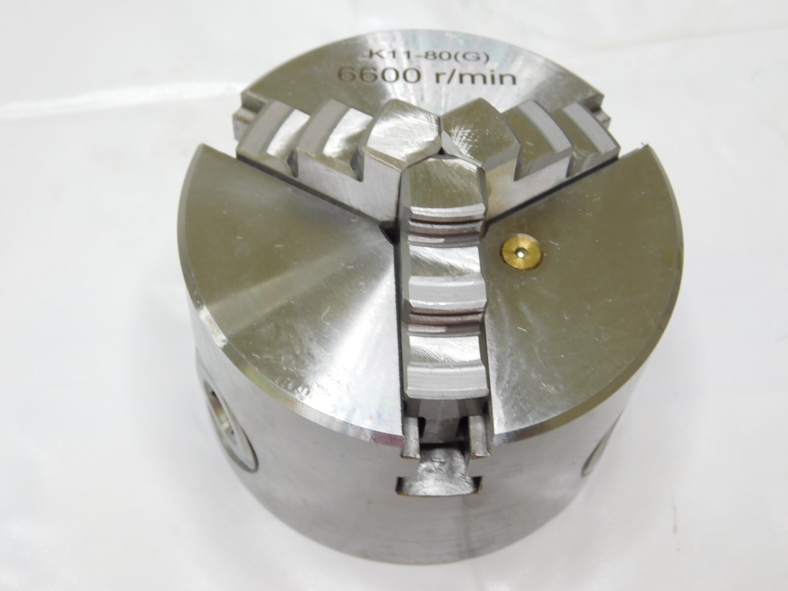 Manual Lathe Chuck Self-Centering Plain Back 3″ Diam X 3 Jaws K11-80(G)