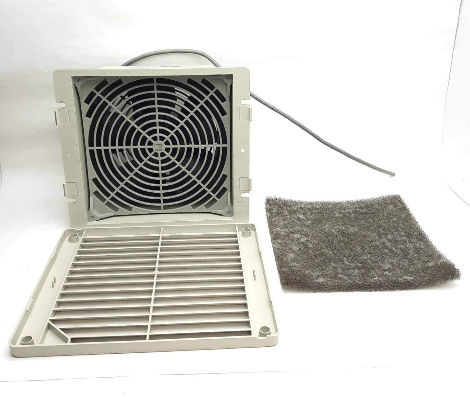 Hoffman nVent TFP624 Enclosure Fan & Grille, 225mm x 197mm x 95mm, 24V DC