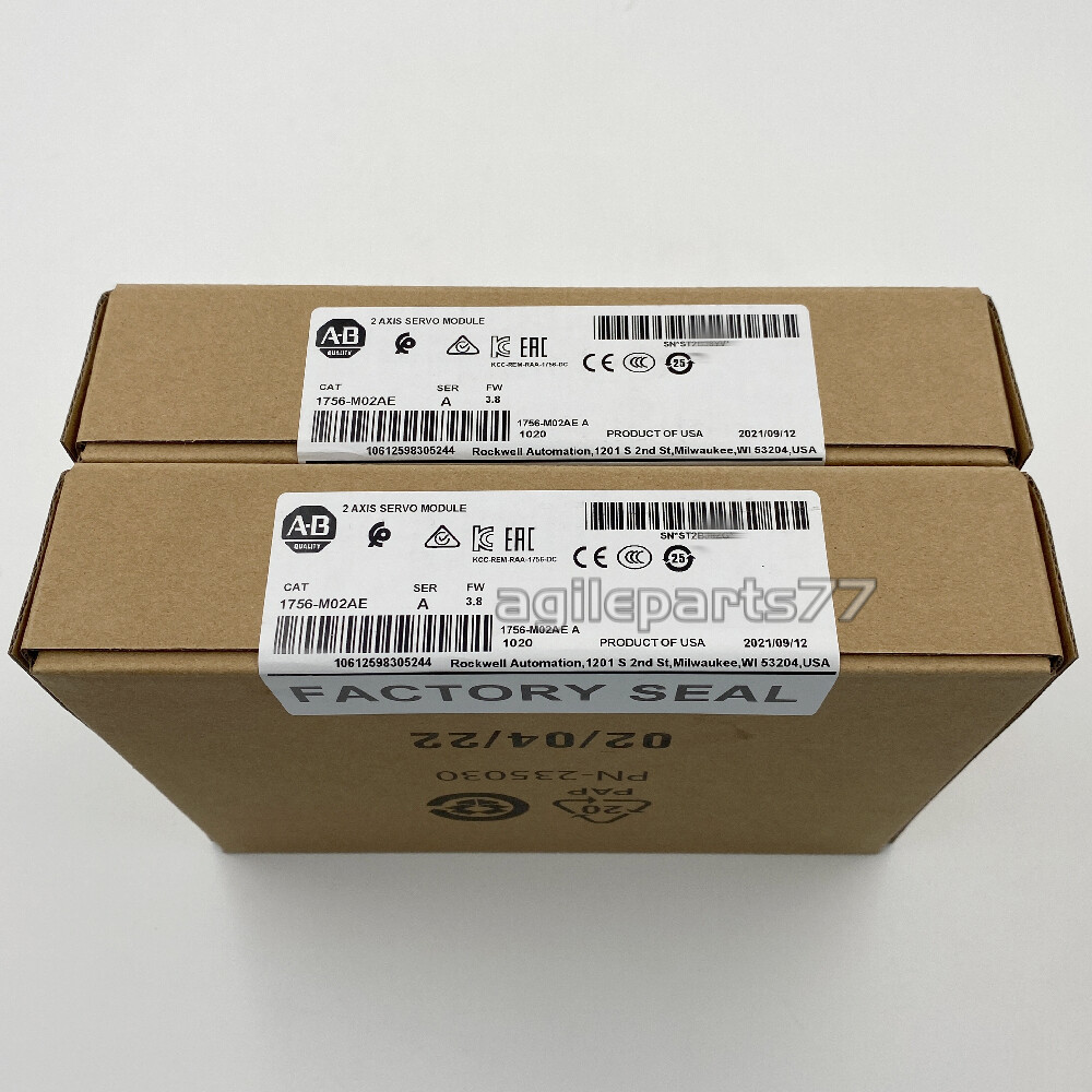 1756-M02AE AB ControlLogix 2-Axis Analog Servo Module 2023 New factory Sealed TX