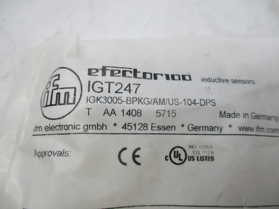 IFM EFECTOR IGK3005-BPKG/AM/US-104-DPS IGC248 10-36VDC NSMP