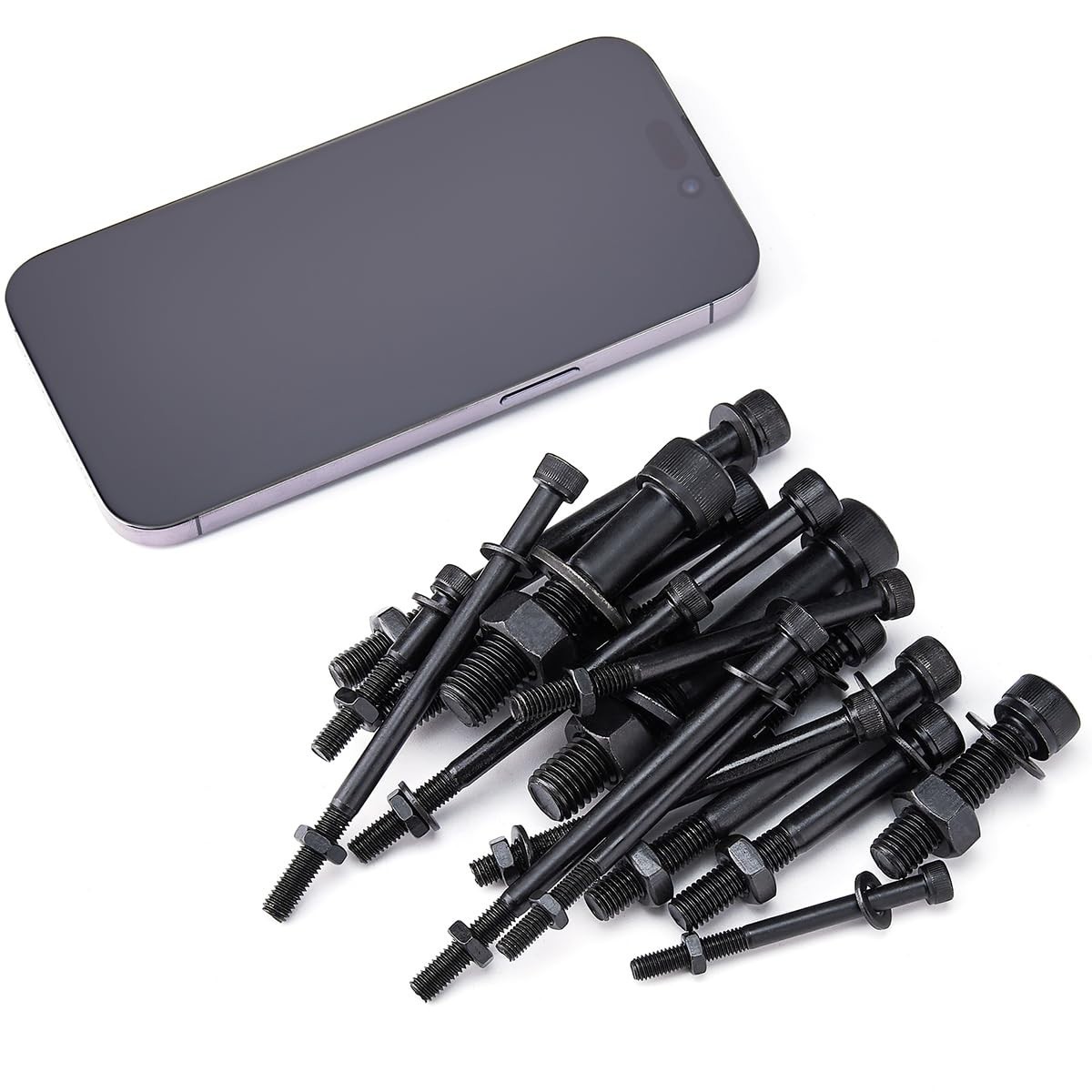 M5 M6 M8 M10 M12 Socket Cap Screws Set 434 Pieces Grade 12.9