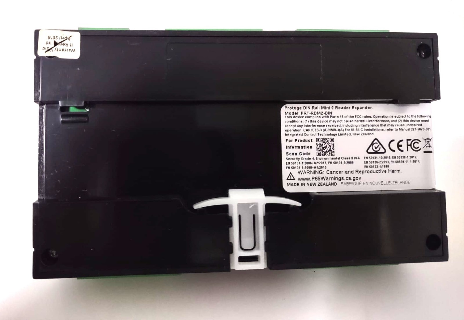 ICT Protege DIN Rail Mini 2 Reader Expander PRT-RDM2-DIN-485