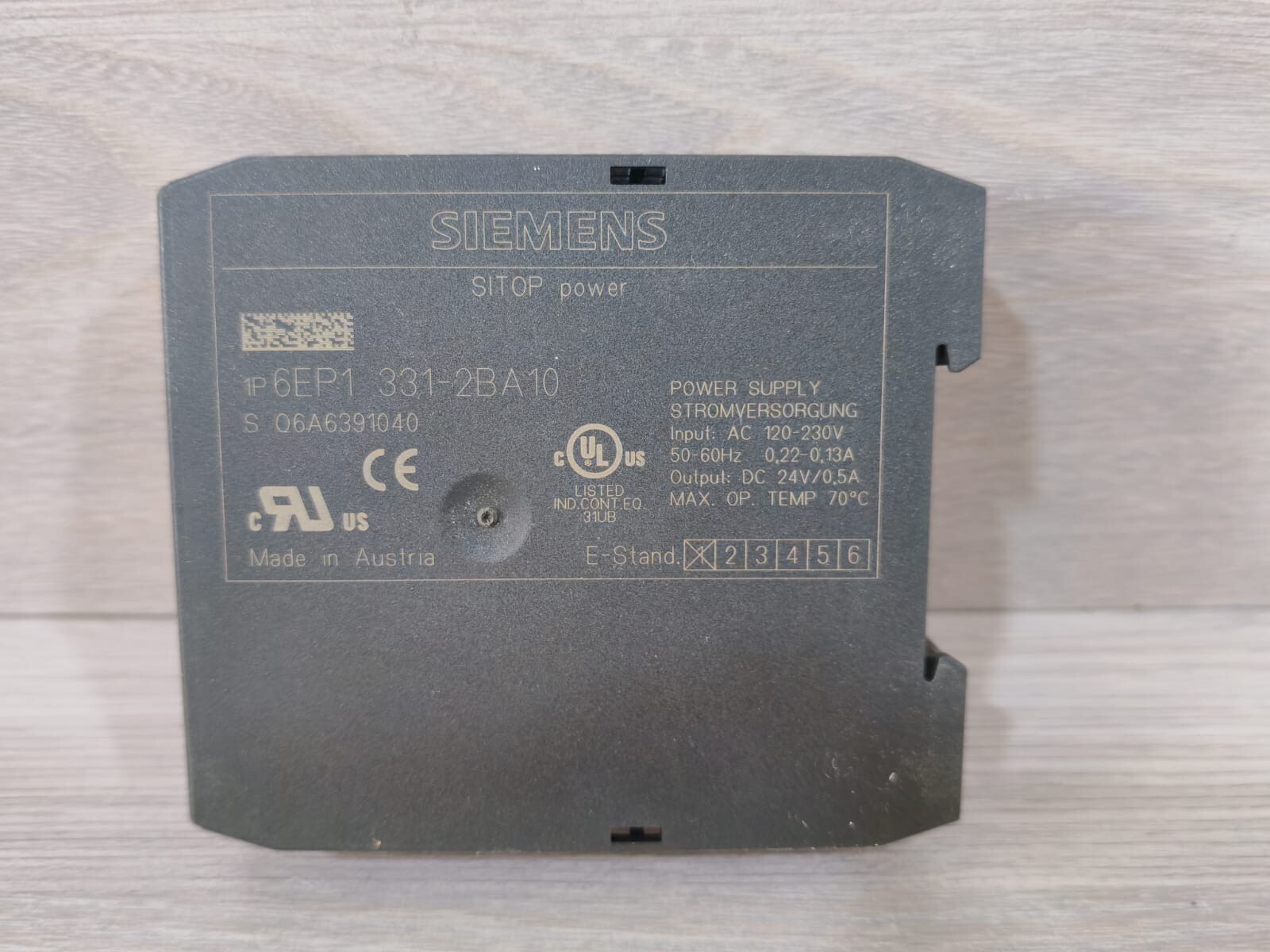 LOT 2 PCS SIEMENS 6EP1331-2BA10 SITOP POWER SUPPLY