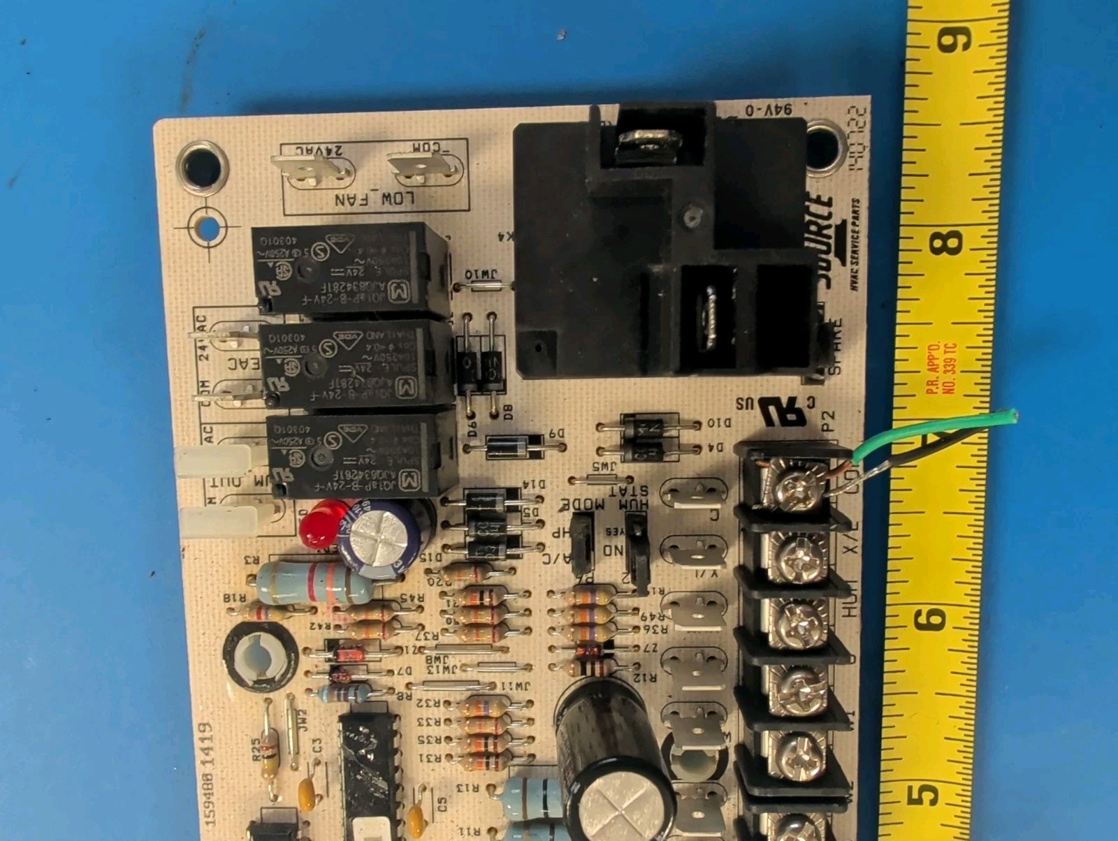 York Coleman 1139-400 Furnace Control Board 1139-83-400D Works Tested