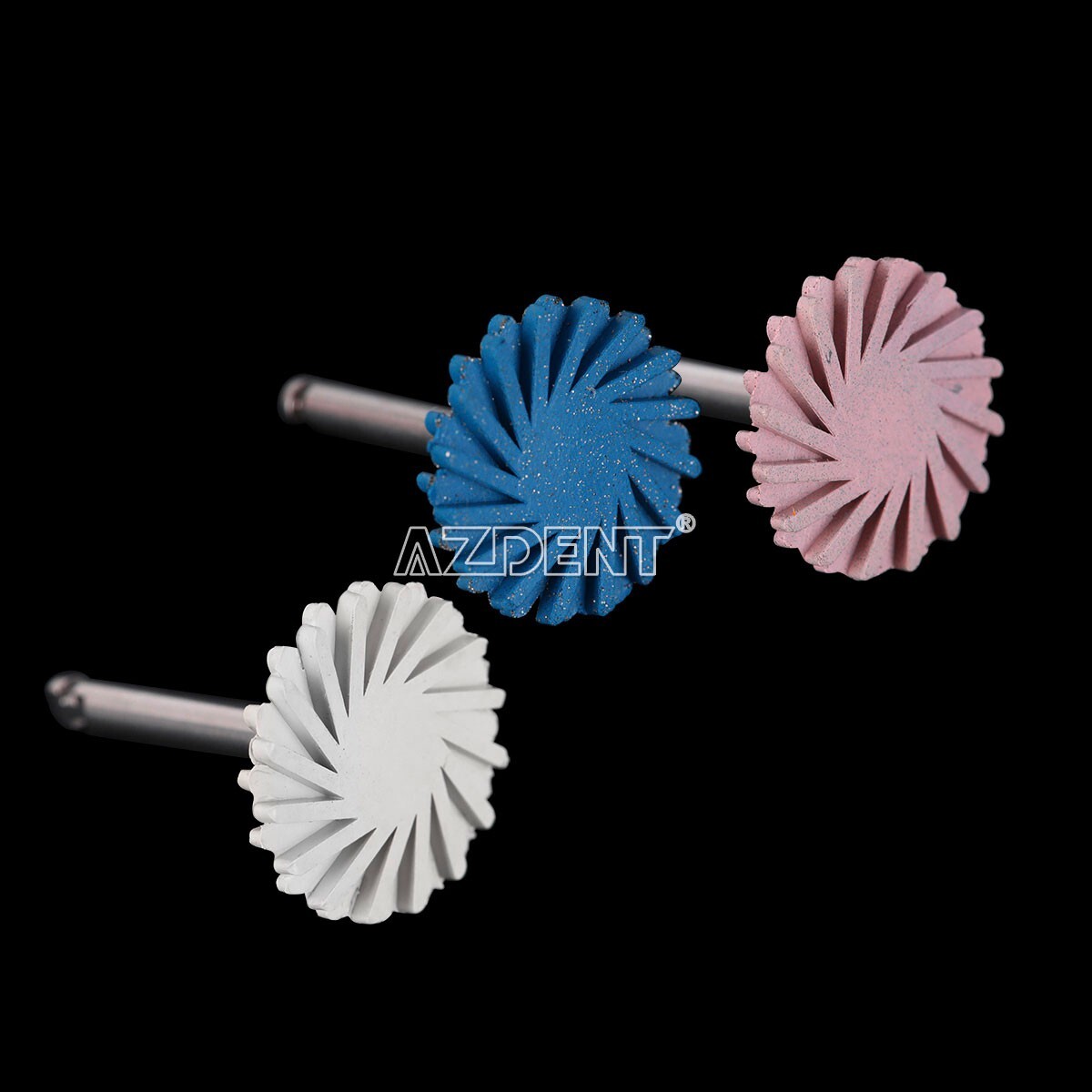 AZDENT Dental Composite Polishing Diamond System RA Disc 14mm Wheel Polisher