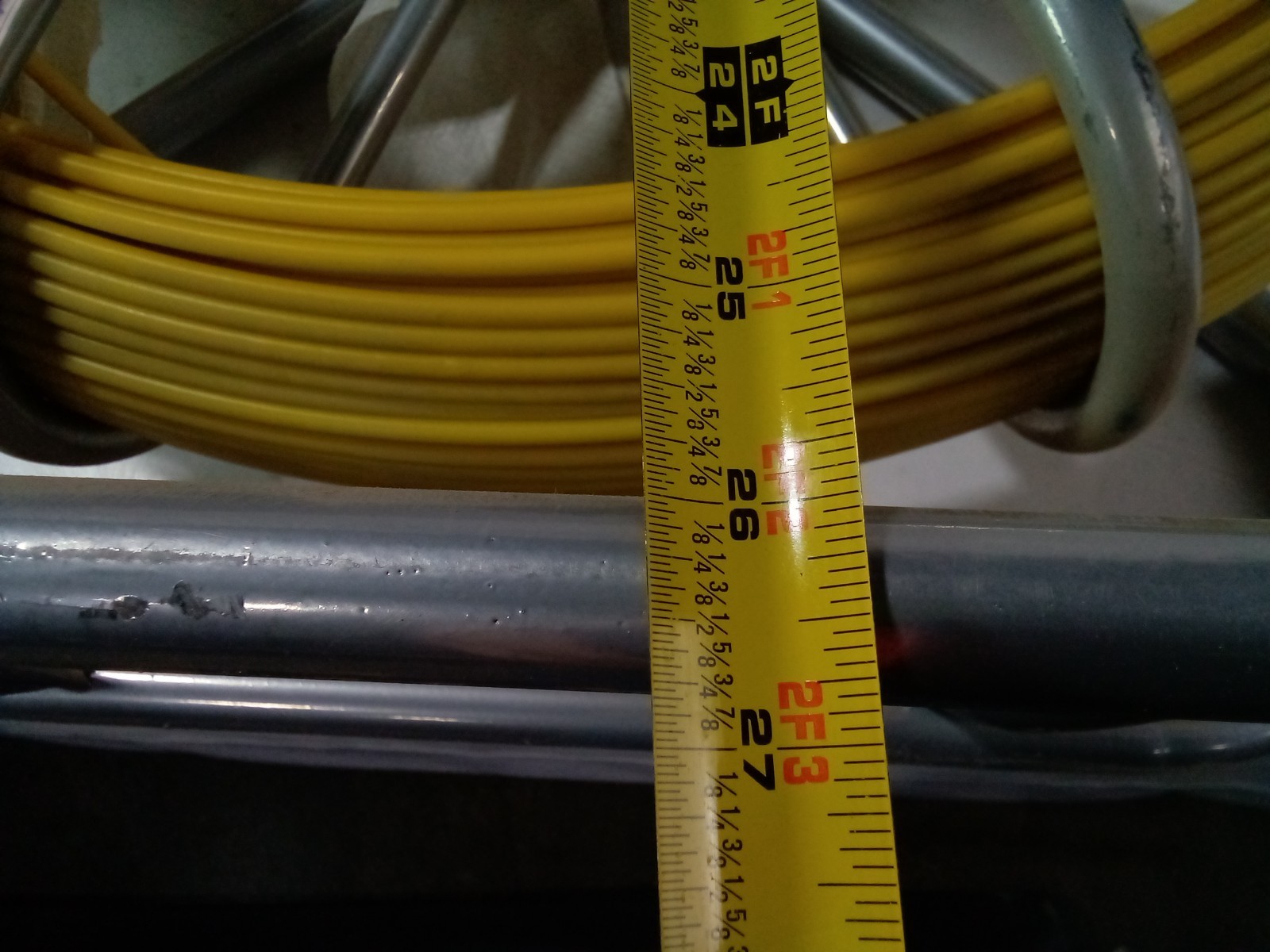 Electriduct Duct Rodder with Stand – No Wheels, Roughly around 200ft.