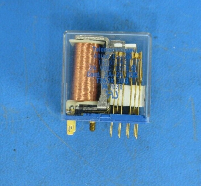 Allied Control TG163-4C-24V 4PDT 24VDC COIL 1275 Ohms Cont. 2A – 24VDC Relay