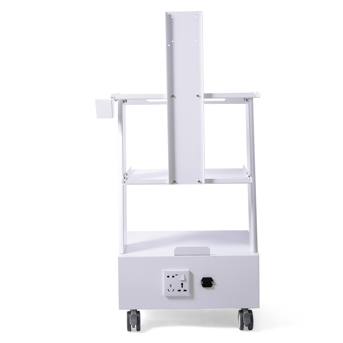 Medical Dental Lab Trolley Cart Intraoral Scanner Mobile Cart Clinic Laptop Rack