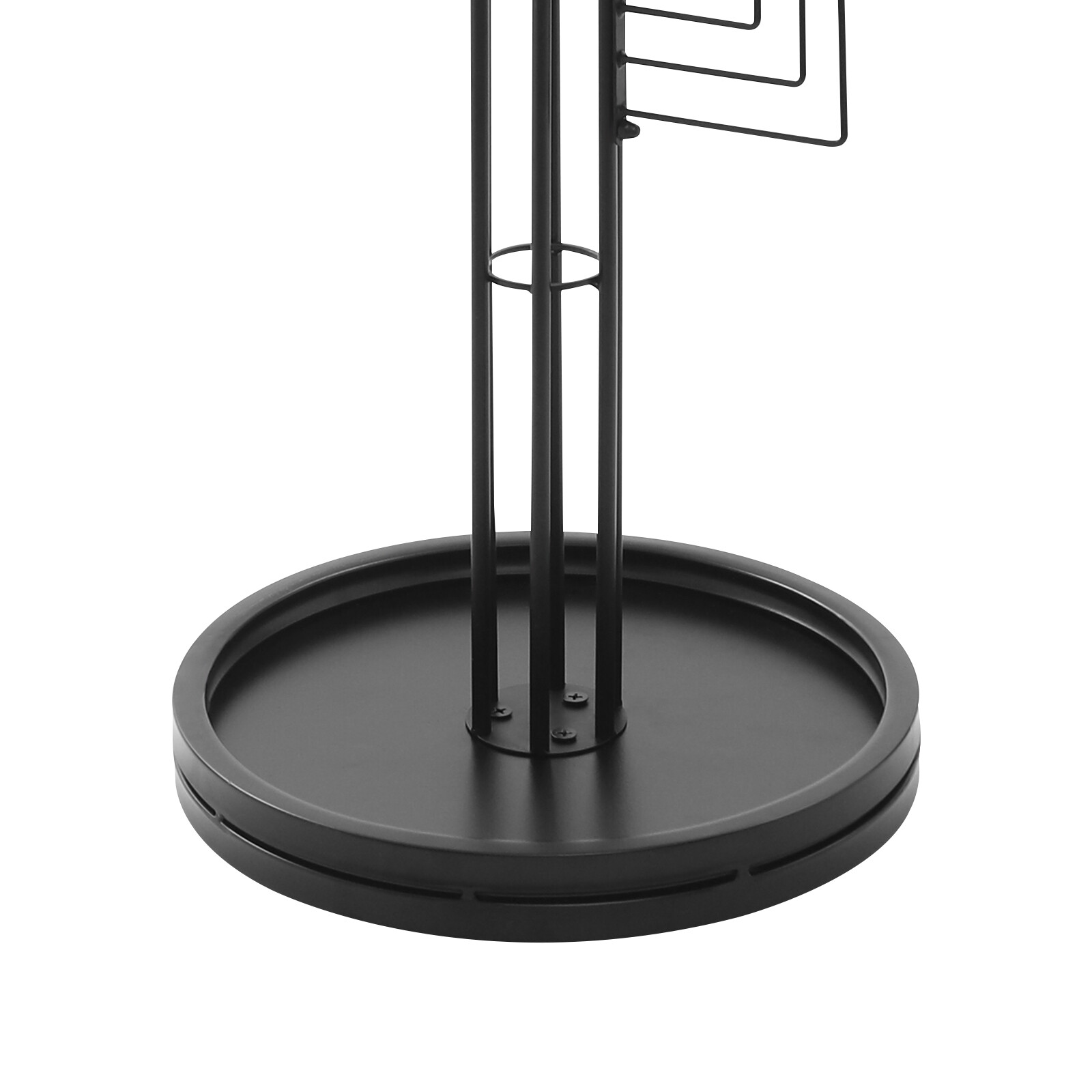 Freestanding Coat Rack Black Clothing Rack Stand Cactus Shape Clothing Stand